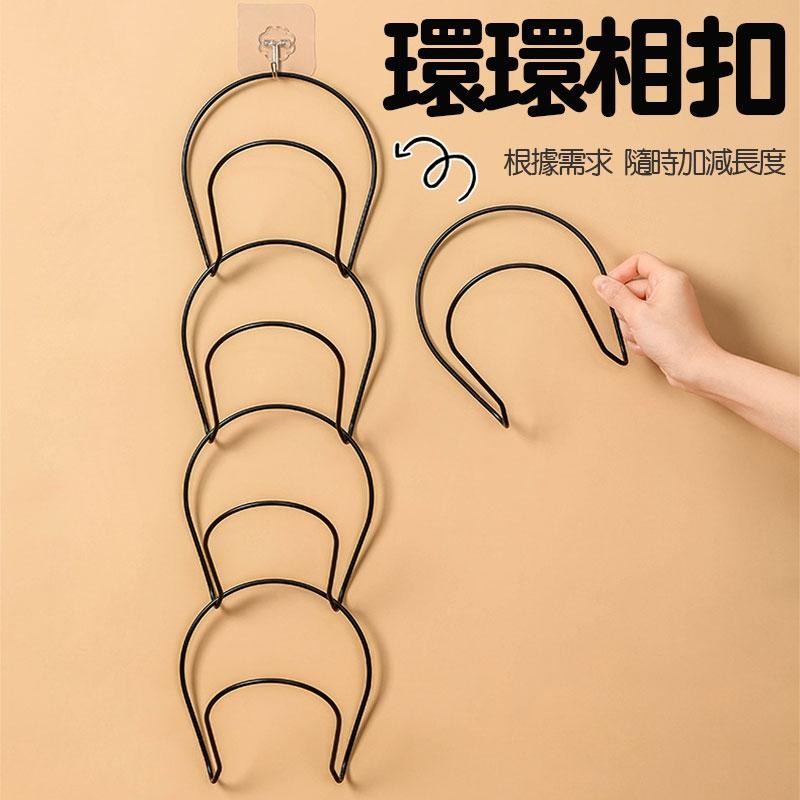 多功能掛勾【60391】 帽子掛勾 圍巾掛勾 包包掛勾 百搭掛勾 掛勾 收納掛勾 相扣掛勾 掛勾套組-細節圖3