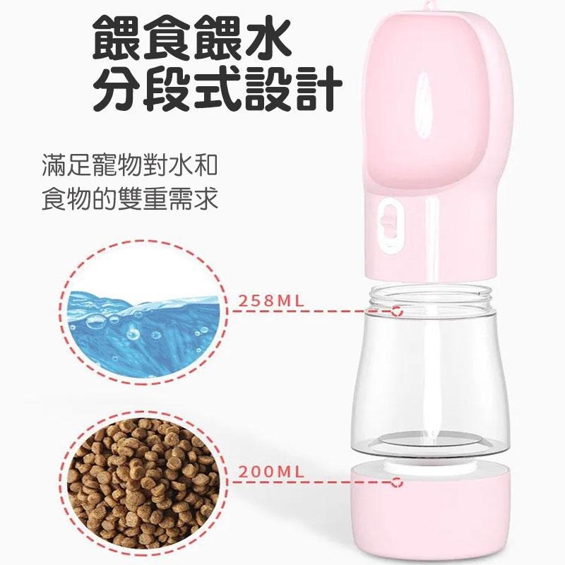 🐾 萌寵必備 🐾 戶外寵物飲水器 【60424】 寵物飲水器 狗狗飲水 貓咪 喝水 餵食器 戶外飲水 出遊 寵物水壺-細節圖3