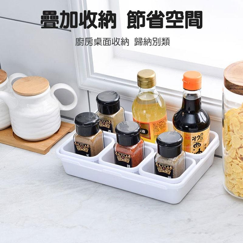 ✨在台現貨✨ 抽屜收納盒 【60419】 收納盒 桌上收納盒 桌面收納 收納 桌上收納 抽屜收納 組合收納-細節圖2