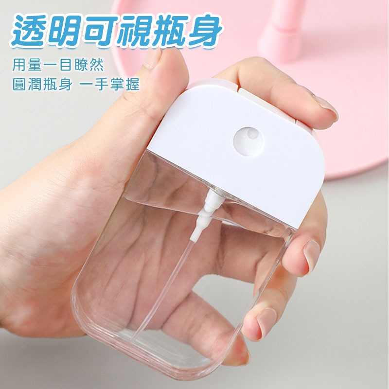 吊掛式噴霧瓶 分裝瓶 防疫必備 乾洗手分裝瓶 酒精分裝瓶 卡片式噴霧 馬卡龍色系 噴霧瓶 旅行用【60271】-細節圖5