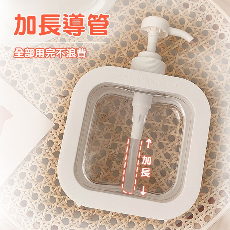 乳液瓶 洗手乳瓶【60348】 可視洗手瓶 乳液瓶 洗手乳瓶 可視瓶身 大容量分裝 空瓶 沐浴乳瓶 分裝瓶-細節圖5