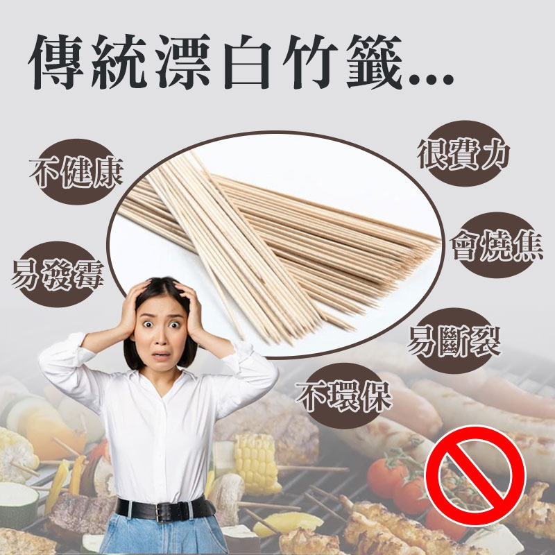 不鏽鋼烤肉叉  不鏽鋼 烤肉叉 烤肉 叉 烤肉圓叉 烤籤筒 叉子桶-細節圖2