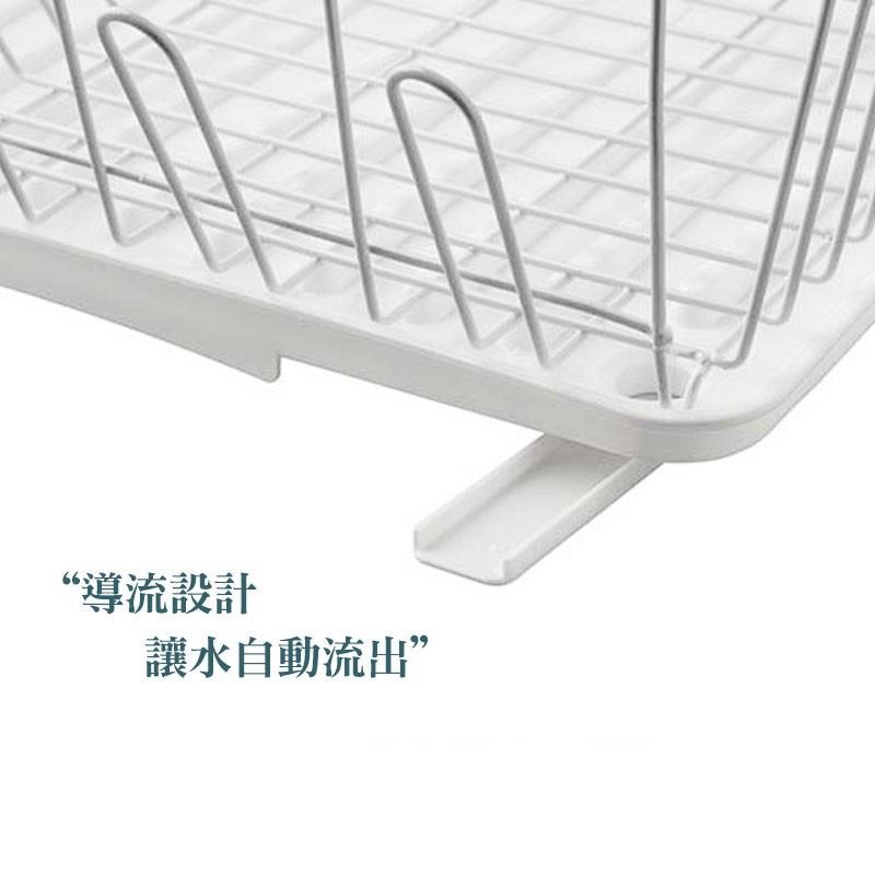 碗盤餐具瀝水架 碗盤瀝水收納架 多功能廚房置物架 日式鐵藝餐具碗碟收納架 碗盤收納架 瀝水架 碗碟架【00717】-細節圖7