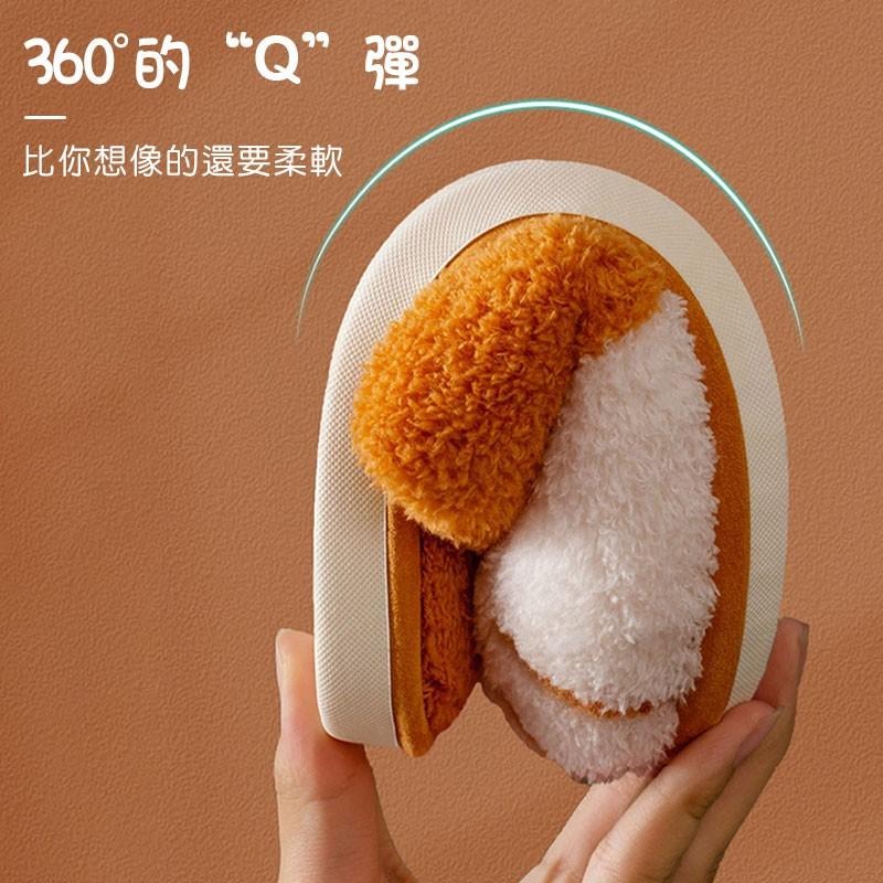 貓爪保暖室內拖鞋 柔軟拖鞋 靜音防滑 室內拖鞋 秋冬季 情侶拖鞋 絨毛 冬季毛絨 加絨加厚 溫暖過冬 送禮【00718】-細節圖4