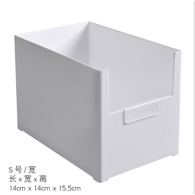 多功能收納盒 廚房收納盒 櫥櫃收納盒 辦公桌面整理盒 抽屜分隔儲物盒 疊加收納盒 廚具收納箱 收納【00696】-規格圖9