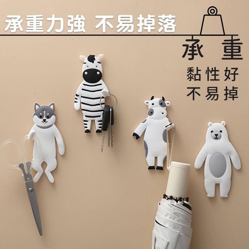 可愛萌寵造型掛鉤 掛勾 動物掛鉤 裝飾掛架 無痕安裝 多功能掛勾 可彎曲掛鈎 居家裝飾 可愛掛勾 創意裝飾【00798】-細節圖7