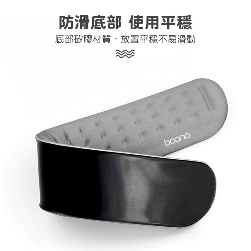 鍵盤減壓護腕墊 滑鼠護腕墊 護腕墊 人體工學手托 鍵盤墊 柔軟鍵盤滑鼠護碗託 護腕託 護腕 記憶棉護腕墊【00791】-細節圖6