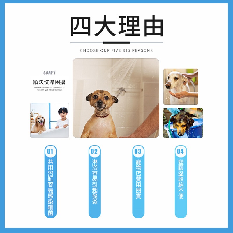 寵物摺疊戲水池 寵物戶外游泳池 寵物折疊洗澡盆 寵物戲水盆 貓狗洗澡盆 貓狗澡盆 摺疊戲水【00585】-細節圖10