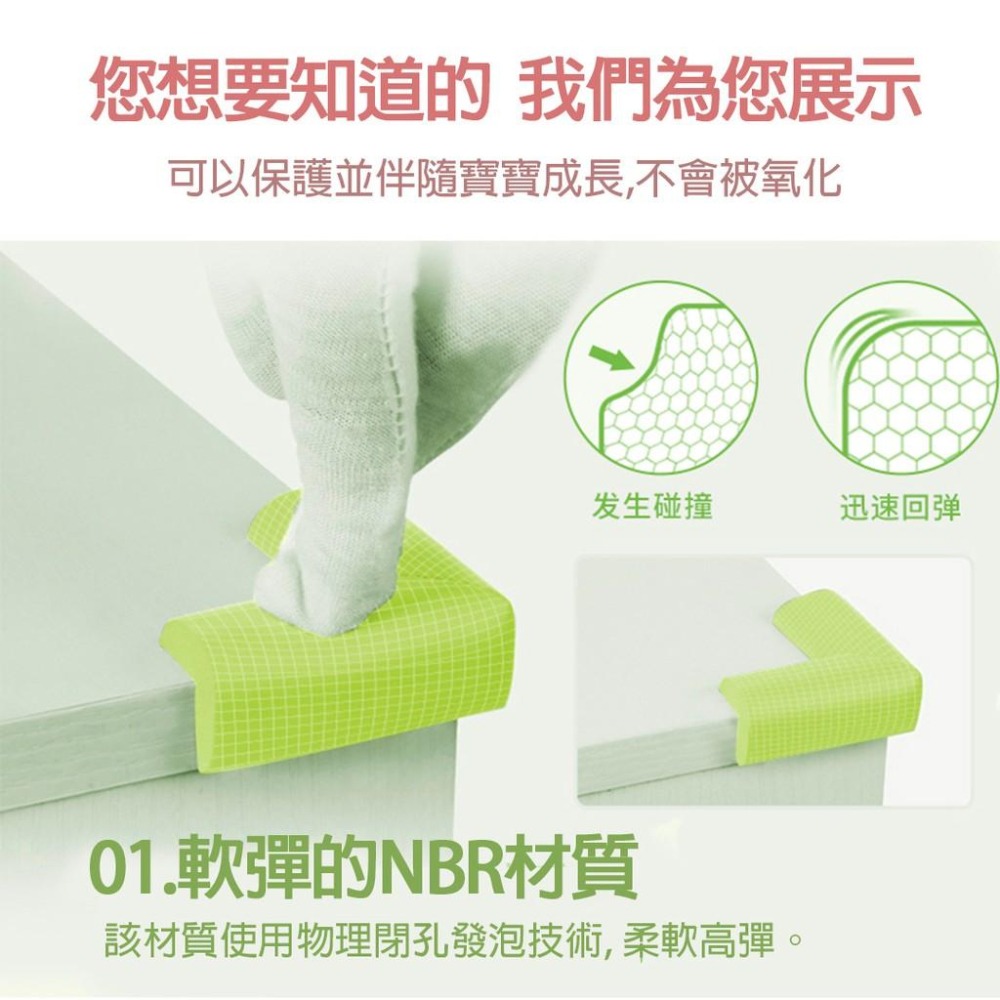 寶寶安全防撞角 L型防撞角 U型包邊角 SGS認證合格 防撞 保護桌角 兒童安全 兒童泡棉防撞角 防撞條【00296】-細節圖3