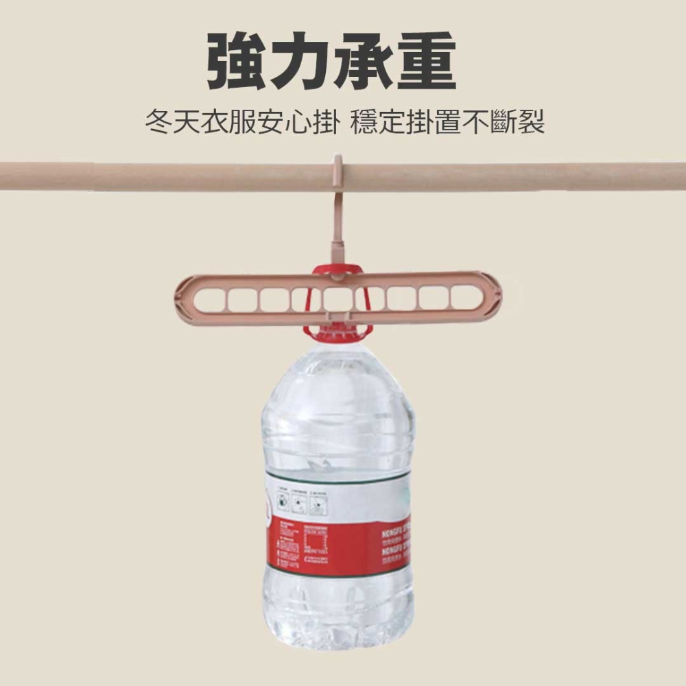 多功能魔術衣架 最強收納 多功能直立橫掛晾衣架曬衣架烘衣曬衣 衣服衣物衣櫃收納 省空間 居家必備【00323】-細節圖5
