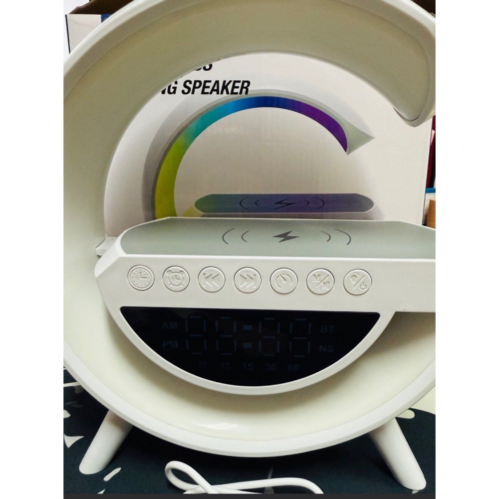 BT-3491 LED WIRELESS CHARGING SPEAKER-細節圖2
