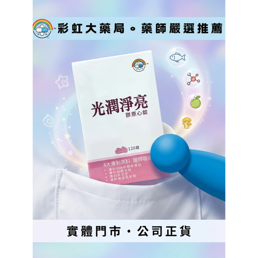 【彩虹嚴選】光潤淨亮錠120錠-細節圖2