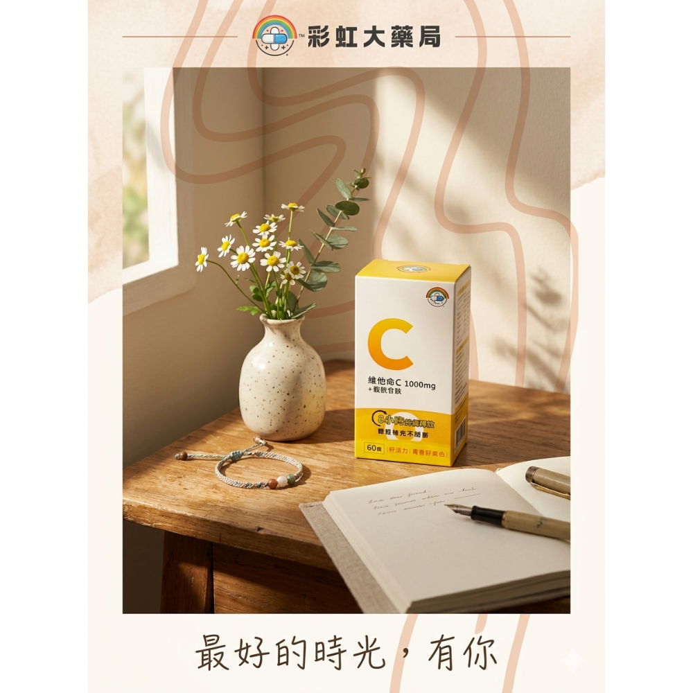 【彩虹嚴選】閃耀晶亮組合 1+1 光潤淨亮 穀胱甘肽 維他命C-細節圖6