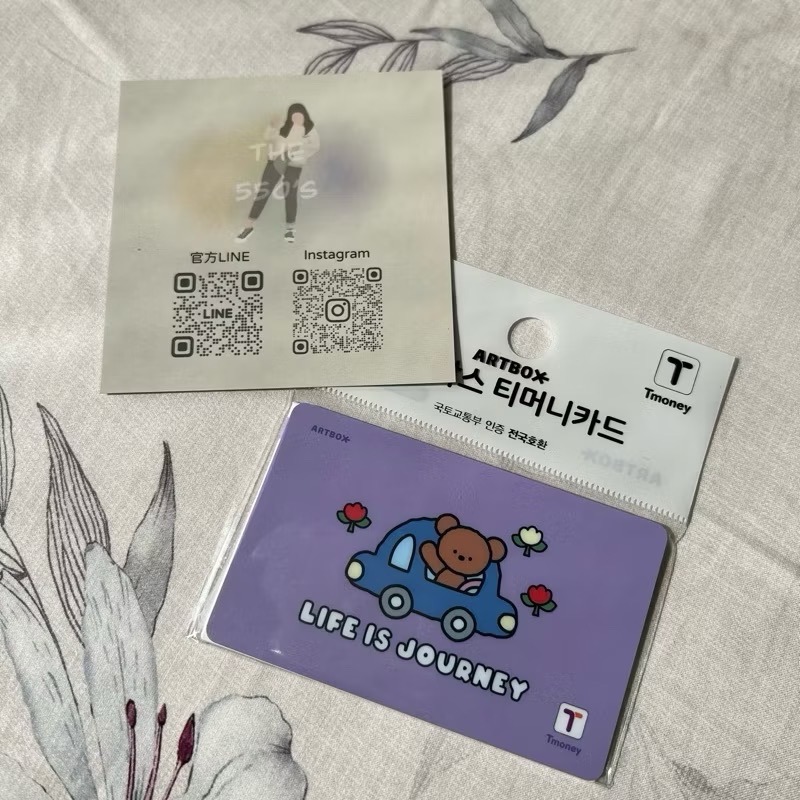 ‼️現貨‼️韓國悠遊卡🇰🇷Tmoney X Artbox 他團同步‼️-規格圖1