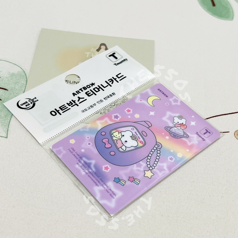 ‼️現貨‼️韓國悠遊卡🇰🇷Tmoney X Artbox 他團同步‼️-規格圖1