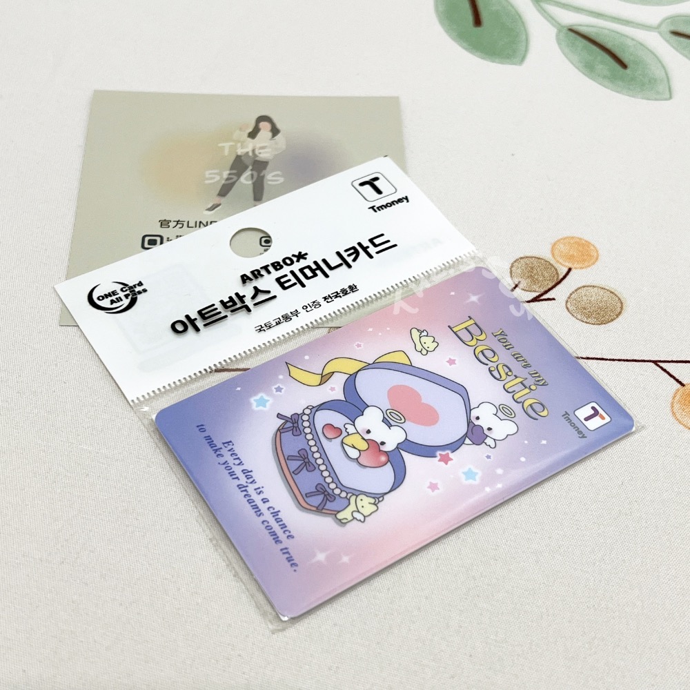 ‼️現貨‼️韓國悠遊卡🇰🇷Tmoney X Artbox 他團同步‼️-規格圖1