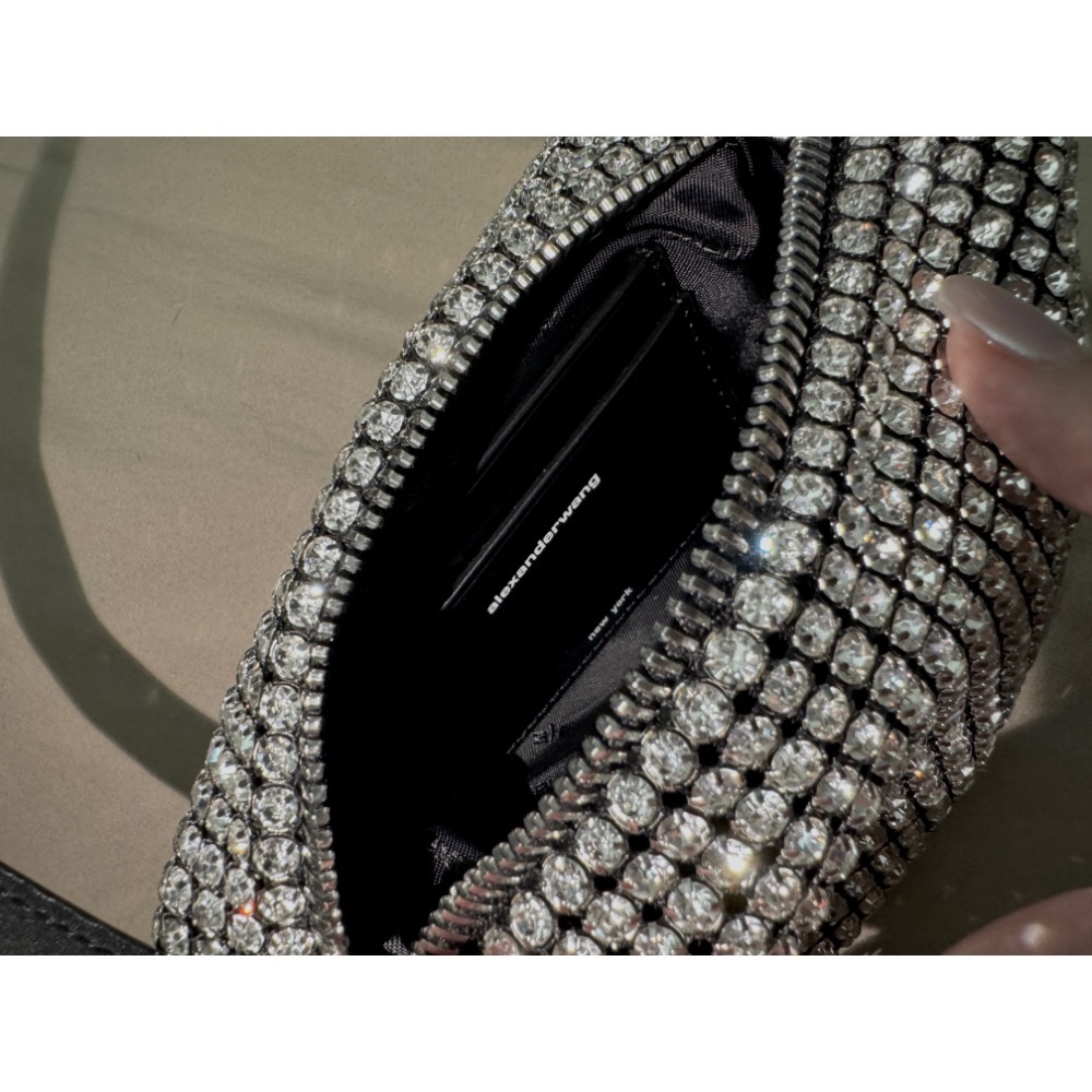 Alexander wang 水鑽包 可議價-細節圖2