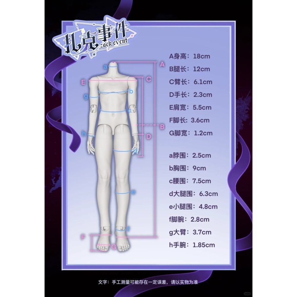 【喵汪小舖】【現貨】【首發批次】ZACK／扎克／8分／BJD-細節圖2