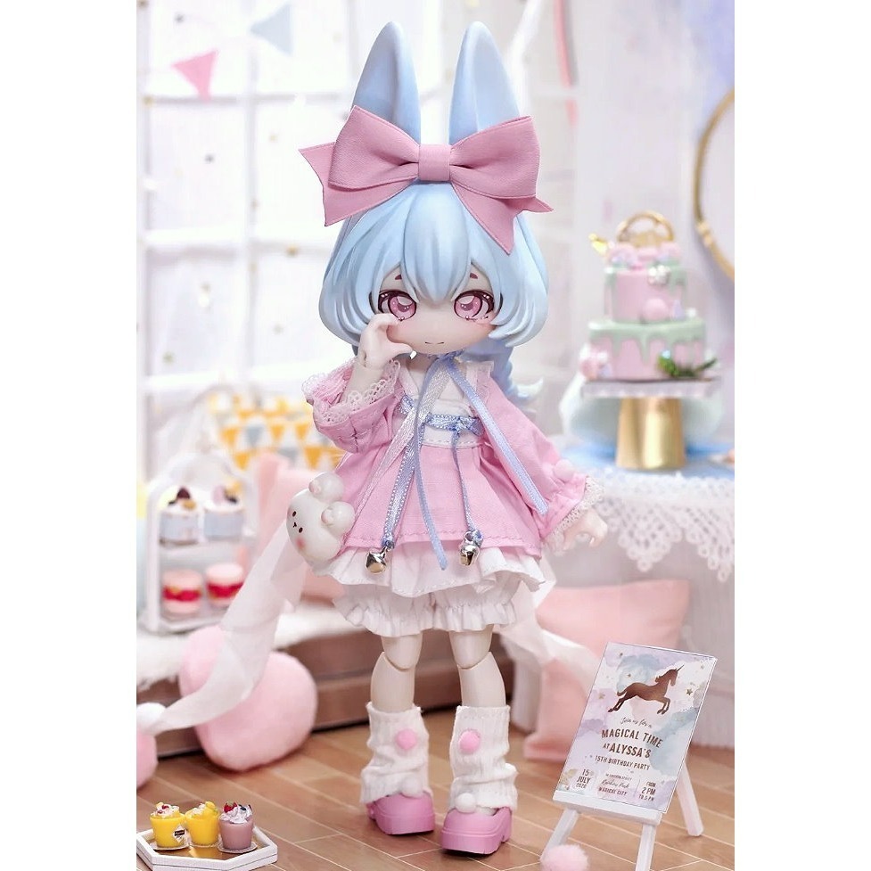 【喵汪小舖】【現貨】不可食用人偶／吊卡／蝶伊／夢伊／12分／BJD-規格圖2