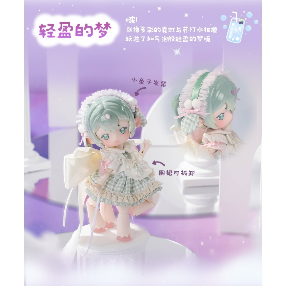 【喵汪小舖】【現貨】潘妮寶盒／夢幻茶會／桉涂／白日夢／12024052402／12024052403-規格圖4