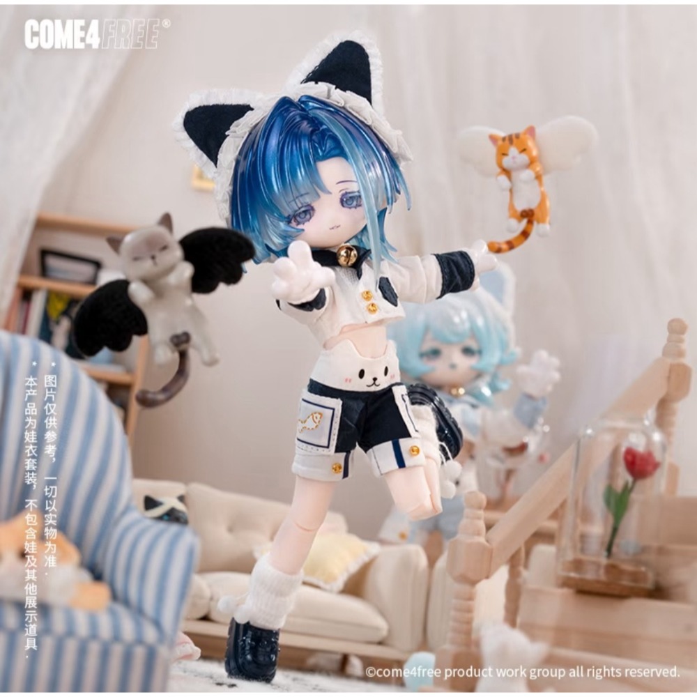 【喵汪小舖】【現貨】COME4FREE／C4F／娃衣／OB11／12分／BJD-規格圖1