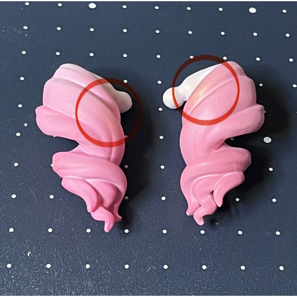 辮子1對（粉.瑕）