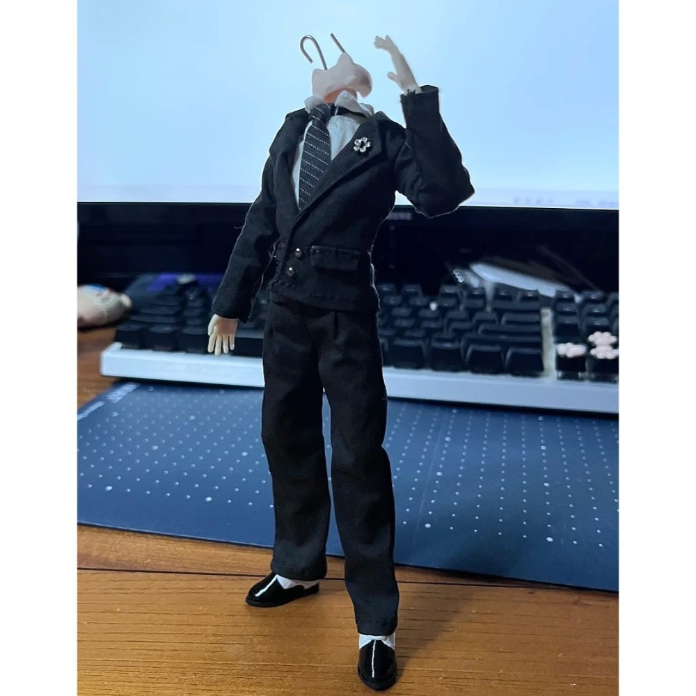 【喵汪小舖】【現貨】西裝／睡衣／ZACK／扎克／8分／BJD-規格圖1