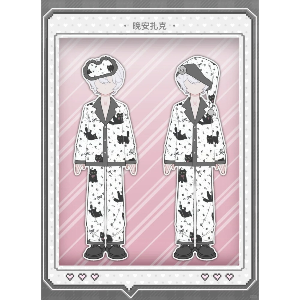 【喵汪小舖】【現貨】西裝／睡衣／ZACK／扎克／8分／BJD-規格圖1