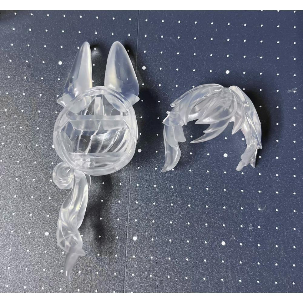 【喵汪小舖】【分件】不可食用人偶／空白臉／透膜髮等-規格圖1