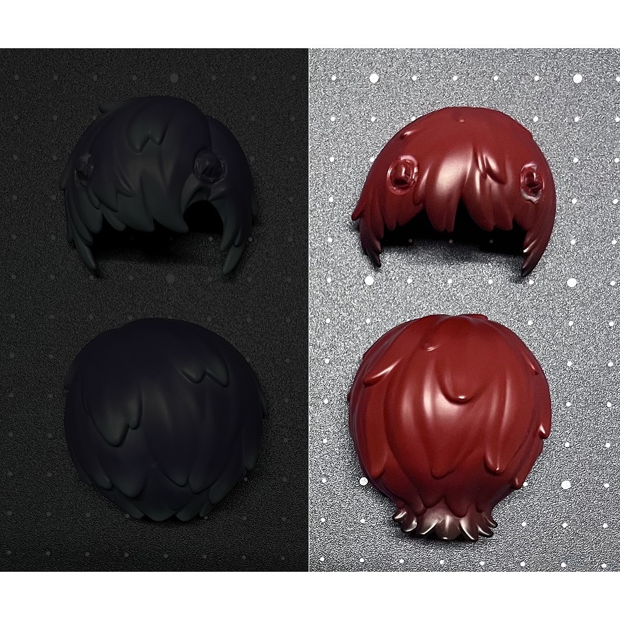 無角髮片（熾焰）