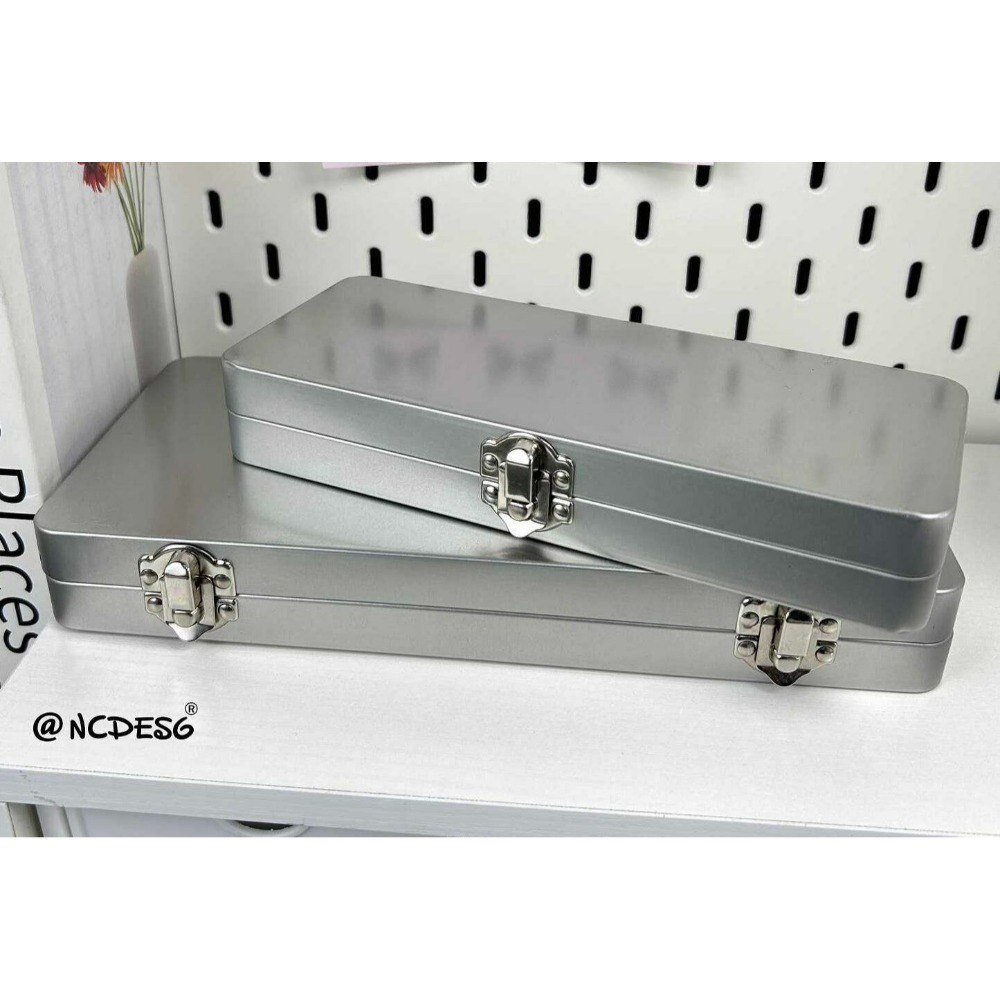 【喵汪小舖】【現貨】收納盒／鋁盒／12分／素體-規格圖2