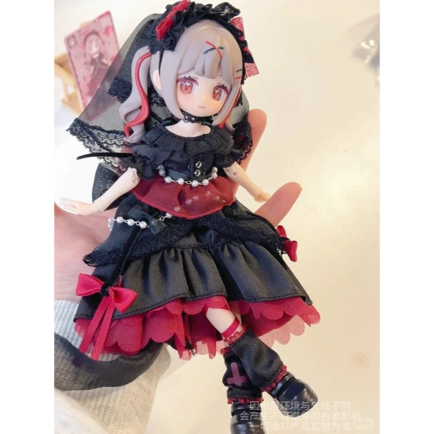 【喵汪小舖】【現貨】自由主張工作室／電子萌寵／吊卡／異色貓／12分／BJD-規格圖1