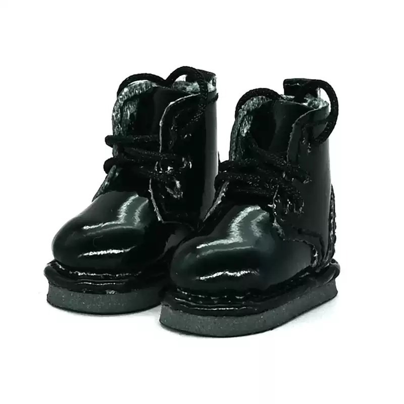 【喵汪小舖】【現貨】12分／ob11／短靴／綁帶靴-規格圖1