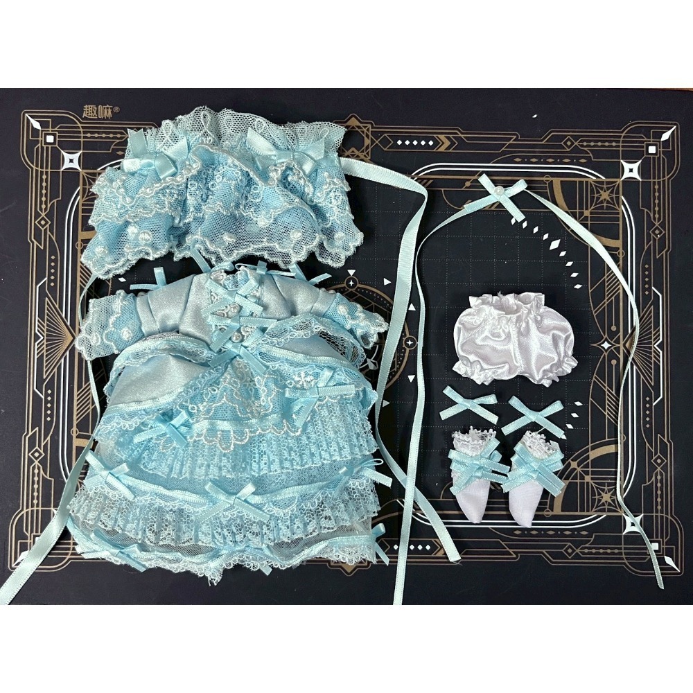 【喵汪小舖】【分件】娃衣／碎星軌跡／古董禮物盒／12分-規格圖1