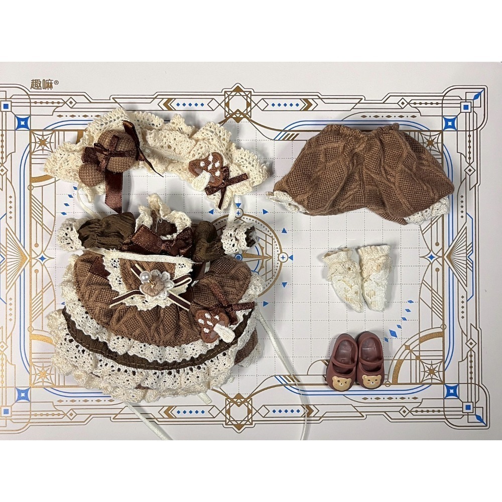 【喵汪小舖】【分件】娃衣／碎星軌跡／古董禮物盒／12分-規格圖1