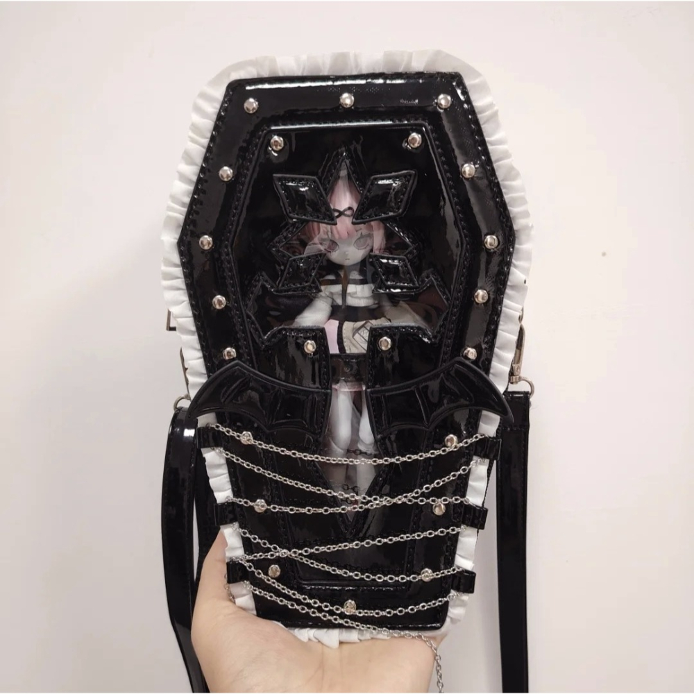 【喵汪小舖】【現貨】娃包／外出包／棺材包／妮撒／12分／8分-細節圖2