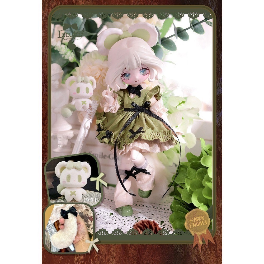 【喵汪小舖】【現貨】【首發批次】快樂引擎／露露靈／12分／BJD-規格圖3