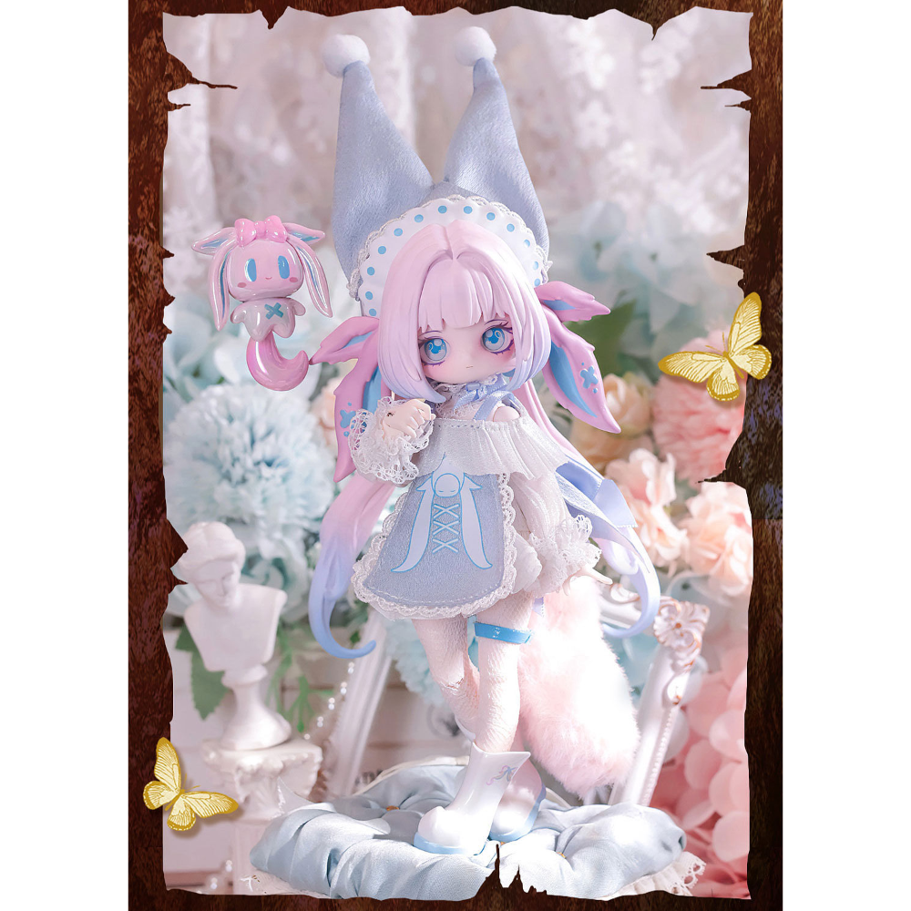 【喵汪小舖】【現貨】快樂引擎／露露靈／四耳靈／12分／BJD-規格圖1