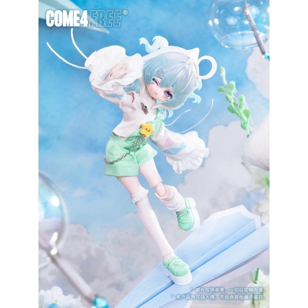 【喵汪小舖】【現貨】【首發批次】C4F／come4free／米甜3／運勢小簽靈／8分／BJD-規格圖1