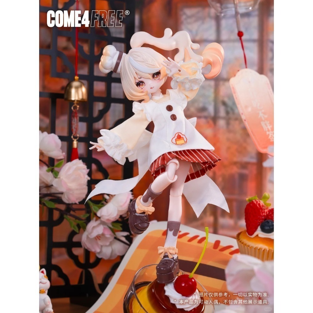 【喵汪小舖】【現貨】【首發批次】C4F／come4free／米甜3／運勢小簽靈／8分／BJD-規格圖1