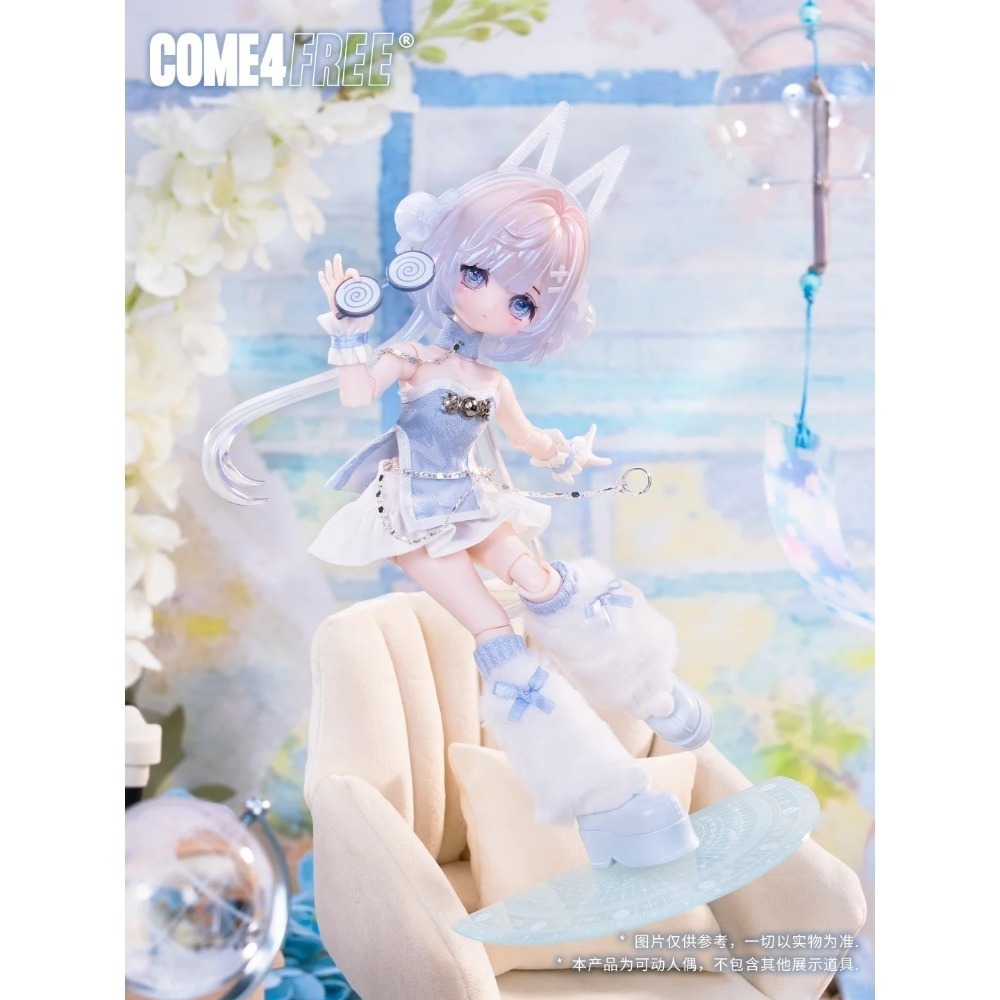 【喵汪小舖】【現貨】【首發批次】C4F／come4free／米甜3／運勢小簽靈／8分／BJD-規格圖1