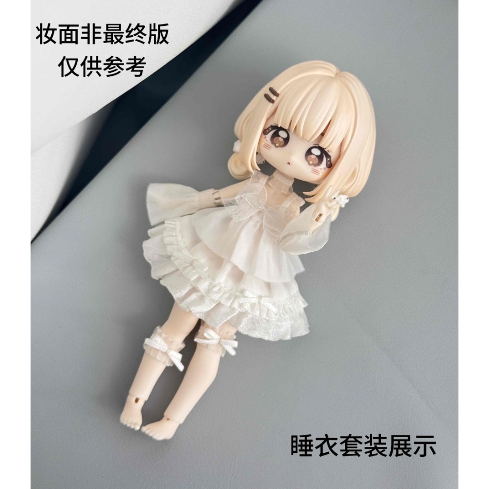 【喵汪小舖】【現貨】魔屋阿特／糖指數／糖百／和服／睡衣／田園／娃衣／12分／BJD-規格圖1