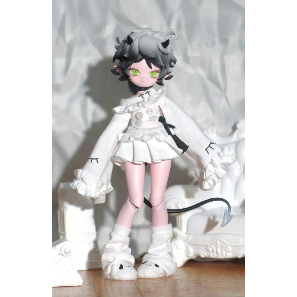 【喵汪小舖】【現貨】【首發批】雛茲町／惡魔角／小8分／BJD-規格圖1