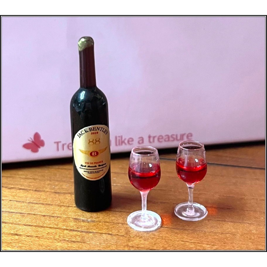 紅酒*1+中杯*2