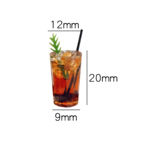 【喵汪小舖】【娃用】飲料模型／迷你美式咖啡-規格圖1