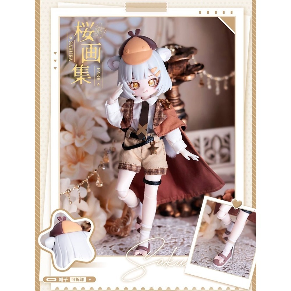 【喵汪小舖】【現貨】櫻畫集／異象重構／12分／BJD-規格圖1