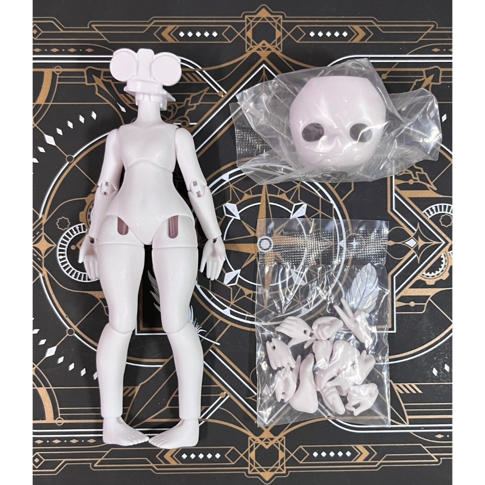 【喵汪小舖】【素體】快樂引擎／露露靈／12分／BJD-規格圖1