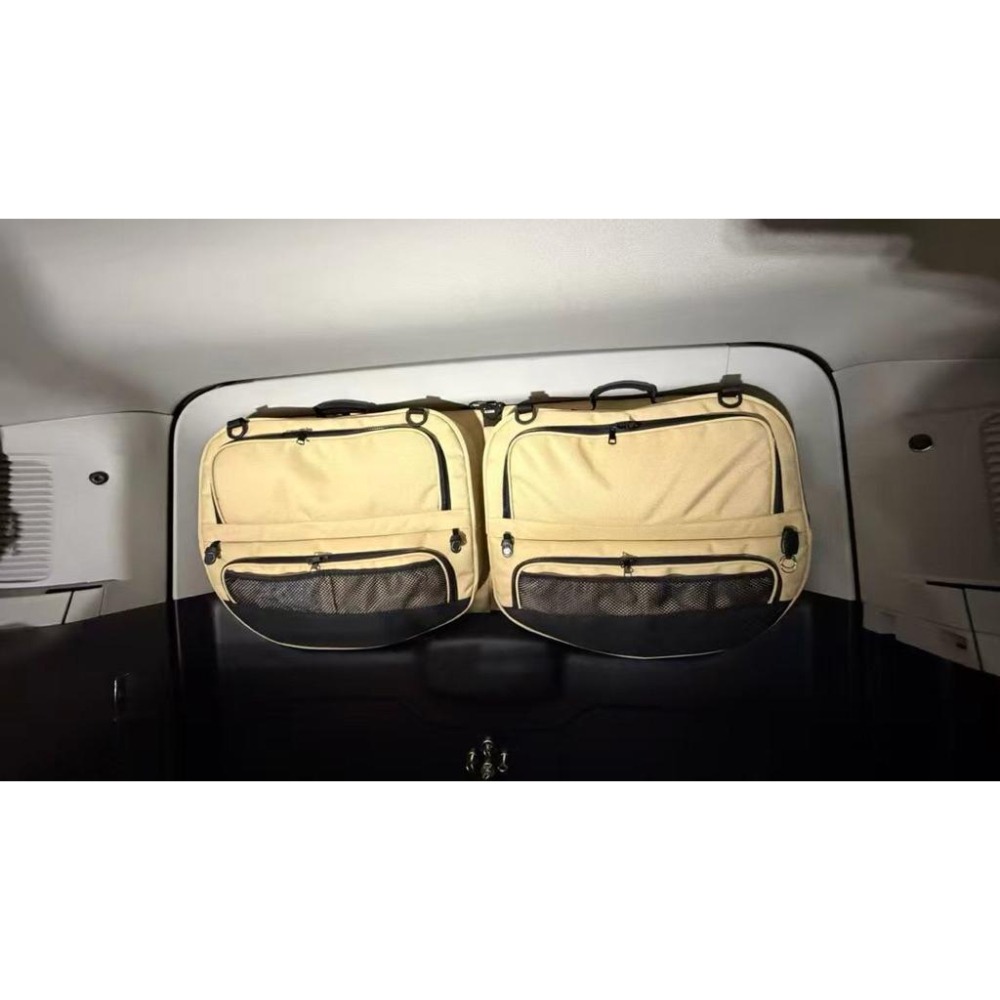 客製化 福特 旅玩家 第三窗收納包｜尾門窗包 專車專用｜無損安裝 DIY｜大容量置物 空間升級 車宿必備-細節圖2