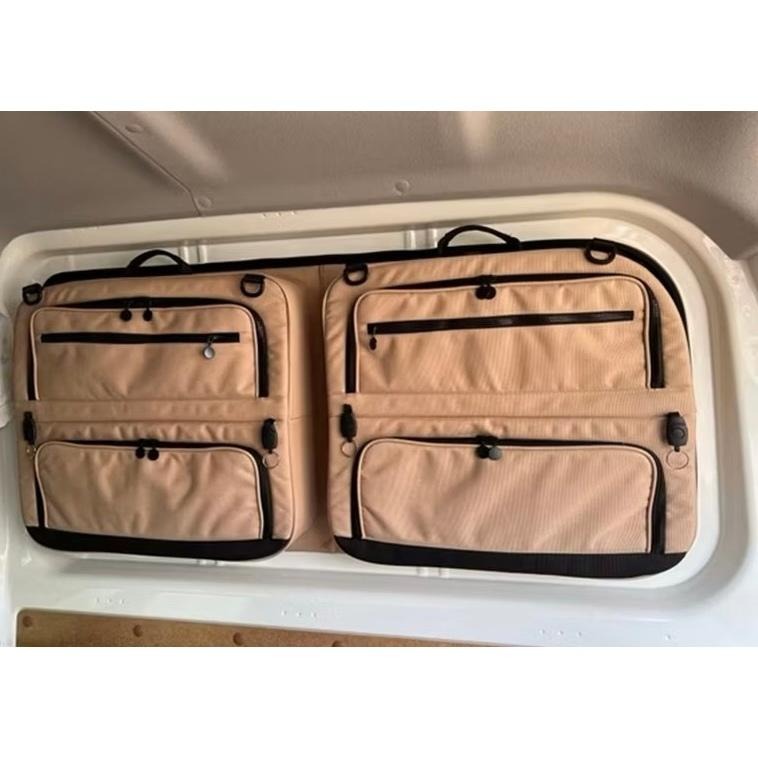 客制商品 Toyota Hiace 海力士 福斯T5加州號 窗包 專用第三窗置物包 無損DIY安裝 輕鬆升級收納空間-細節圖2