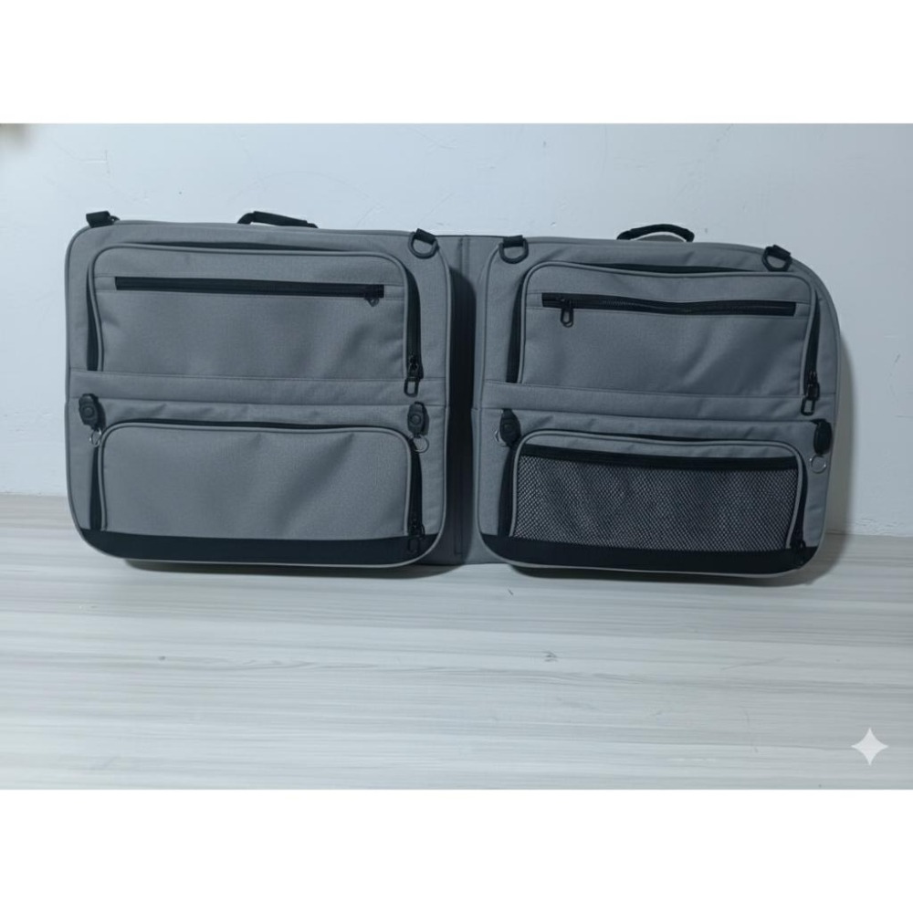客制商品 Toyota Hiace 海力士 福斯T5加州號 窗包 專用第三窗置物包 無損DIY安裝 輕鬆升級收納空間-細節圖5